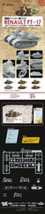 Flyhawk FH3000 1/72 Renault FT-17 Light Tank Cast Turret Plastic Model Kit