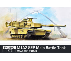 Flyhawk FH3300 1/72 M1A2 SEP Main Battle Tank Plastic Model Kit