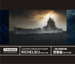 Flyhawk FH350019 1/350 WWII French Battleship Richelieu For Trumpeter 05311