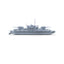 SSMODEL 577 Military Warship Model Kit German Navy SF40 Siebel Air Defense Ferry