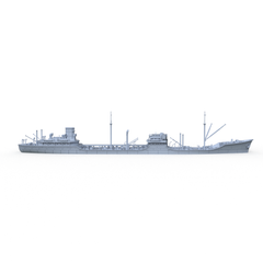 SSMODEL 722 Military Model Kit USN Ohio Cargo Ship(Bottomless Version)