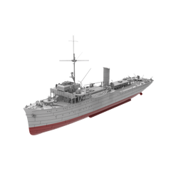 RHWS018S Germany R-1 Class Submarine Chaser Drache Full Hull