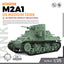 SSMODEL 525 Military Armoured Model Kit US M2A1 Medium Tank