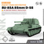 SSMODEL 613 Military Model Kit Soviet SU-85A 85mm D-5S Tank Destroyer