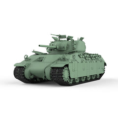 Detail view of SSMODEL 802D Finished Painted 15mm WarGaming Military Model Kit US T14 Heavy Tank Model