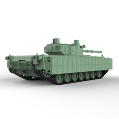 SSMODEL 919 Scale Military Model Kit US Test Bed Main Battle Tank