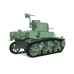 Detail view of SSMODEL 504 Military Armoured Model Kit US M3 Light Tank Model