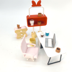 LYTP121020 1/12 Corporate Cattle Meal Deal 3D Printing DIY Miniature Scenes Dollhouse Creative Decorations Desktop Scenarios Mini Models 12-Inch BJD OB Doll