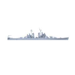 SSMODEL 557 Military Warship Model Kit US Navy Baltimore Class Pittsburgh Heavy Cruiser CA-72 1953