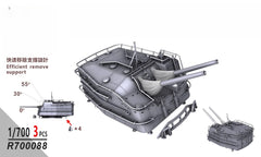 SSMODEL R700088 1/700 scale sheep face 127 cannons