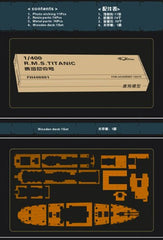 Flyhawk FH400001 1/400 R.M.S. TITANIC Upgrade Parts For Academy