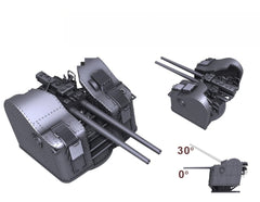 SSMODEL R350085 1/350 scale Jiujiu 100mm twin anti-aircraft gun
