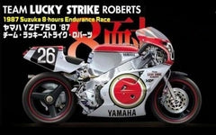 Fujimi 14136 Bike-6 1/12 Model Team Lucky Strike Yamaha YZF750 OW89 Roberts'87