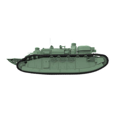 Detail view of SSMODEL 669D Finished Painted15mm WarGaming Military Model Kit France FCM 2C bis Heavy Tank Model