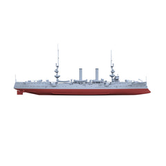 SSMODEL 509S Military Warship Model Kit US Navy Albany Protected Cruiser CL-23