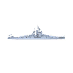 SSMODEL 560 Military Warship Model Kit US Navy Nevada Class Battleship BB-36