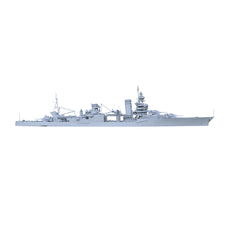 SSMODEL 554 Military Warship Model Kit US Navy Portland Class Heavy Cruiser 1942 CA-33