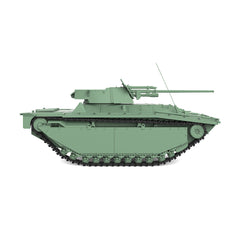 SSMODEL 549 Military Armoured Model Kit US LVT A-4/ZiS-2 Tank Destroyer