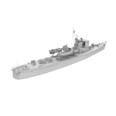 RHWS013 IJN Type K-8 No.13, Kusentei Submarine Chaser Late Modification Water line