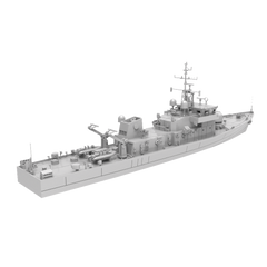 RHWS009 Greet Britannia Peacock Class Submarine Chaser LÉ Orla P41 Water line