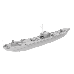 RHWS024 Military Model Kit Water Line USSR Project 161/161M ARMORED GUN BOATS