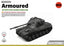 SSMODEL 1/144 Strv M/42-57 Alt.2 Swedish medium tank resin model kit TSS1440386