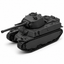 SSMODEL 1/72 1/144 Multi-Scale M6 Heavy Tank Resin MODEL KIT TSS0220