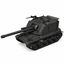 SSMODEL 1/72 1/144 AuF1 Frech selfpropelled artillery tank MODEL kit TSS0369