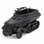 SSMODEL 1/72 1/144 Multi-Scale U304(f) German WWII Half-Track APC Model TSS1562