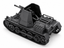 SSMODEL 1/72 1/144 Multi Scale Panzerjager I Germany WW2 Tank MODEL kit TSS1334