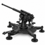 SSMODEL 1/72 1/144 Multi Scale Cannone da 90/53 Italy Resin MODEL KIT TSS1476