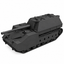 SSMODEL 1/72 1/144 Multi Scale SU-14-2 Tank Resin MODEL kit TSS0041