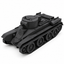 SSMODEL 1/72 1/144 Multi Scale KhBT-5 Soviet chemical tank Resin Model TSS0150