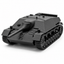 SSMODEL 1/72 1/144 Multi-Scale WWII Jagdpanzer IV SdKfz162 75mm Model TSS1264