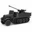 SSMODEL 1/72 1/144 Sd.Kfz.6/2 3.7cm Flak 36 Half-Track Resin Model Kit TSS1530