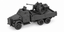 SSMODEL 1/72 1/144 Destroyed Opel Blitz 3t FLAK38 20mm armored cab MODEL TSS0652