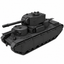 SSMODEL 1/72 1/144 Multi Scale T-35-35-35 Tank Resin MODEL KIT TSS0517