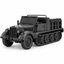 SSMODEL 1/72 1/144 Multi Scale Sd.Kfz.11/3 Resin Model Kit TSS0927