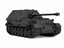 SSMODEL 1/72 1/144 Panzerjager Tiger P 8.8cm PaK 43/2 Tank MODEL kit TSS1335