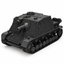 SSMODEL 1/72 1/144 Sturmpanzer IV Brummbar ZIMMERIT option Resin MODEL TSS0965