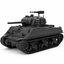 SSMODEL 1/72 1/144 Multi Scale Sherman M4A3 75mm US Resin MODEL KIT TSS0954
