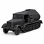 SSMODEL 1/72 1/144 Sd.Kfz.7/3 Feuerleitpanzerfahrzeug Resin MODEL KIT TSS0923