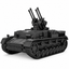 SSMODEL 1/72 1/144 Multi Scale Field Modified Flakpanzer IV Tank MODEL TSS1498