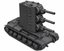 SSMODEL 1/72 1/144 Multi Scale KV-2-2-2 Funny Fictional Tank MODEL kit TSS0107