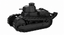 SSMODEL 1/72 1/144 Multi Scale M1917 Light Tank US Tank Resin MODEL kit TSS1157