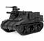 SSMODEL 1/72 1/144 WW2 Priest M7B1 105mm HMC Sherman Tracks Resin Model TSS0888