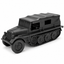 SSMODEL 1/72 1/144 Sd.Kfz.10/2 Demag with 21cm Nebelwerfer Resin MODEL TSS1521