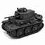 SSMODEL 1/72 1/144 Multi Scale Panzerkampfwagen 38tTank Resin MODEL kit TSS0556