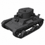 SSMODEL 1/72 1/144 Multi Scale KhT-130 OT-130 tank Resin Model Kit TSS0085