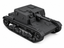 SSMODEL 1/72 1/144 Multi Scale AT-1 tank Resin Model Kit TSS0081